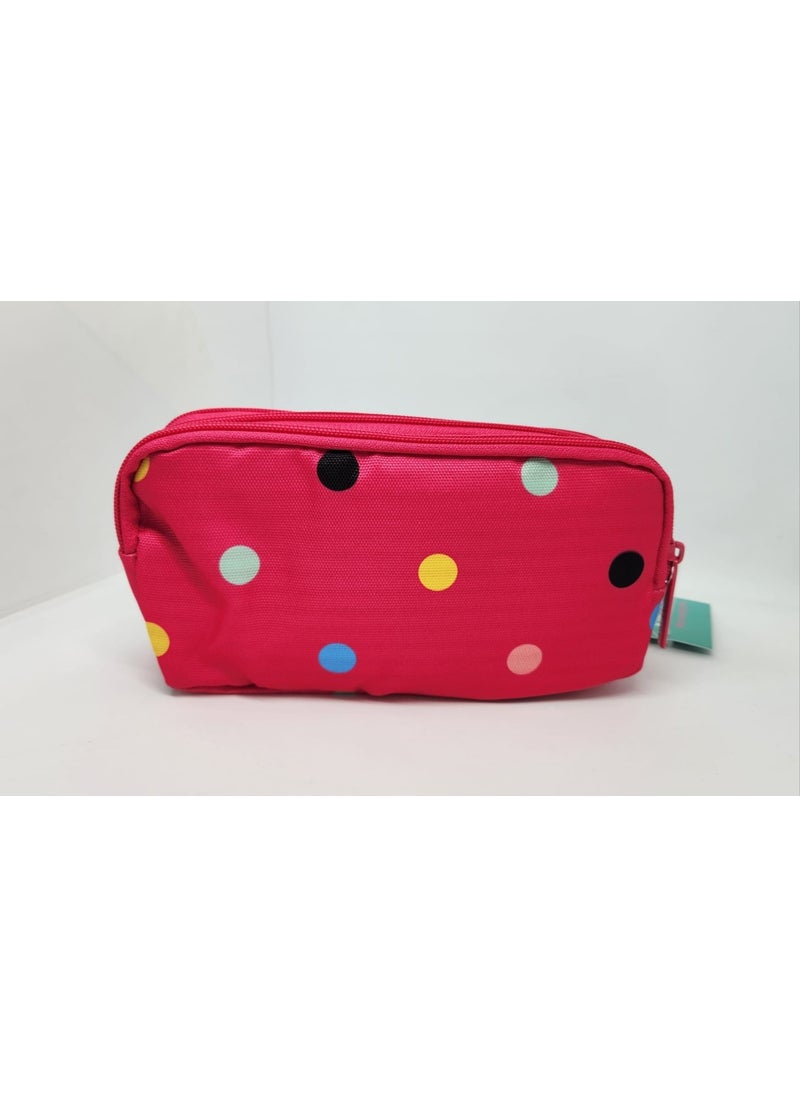 KAUKKO - Kids&love Cute Face Panda 3 Compartment Pencil Bag - Image 1
