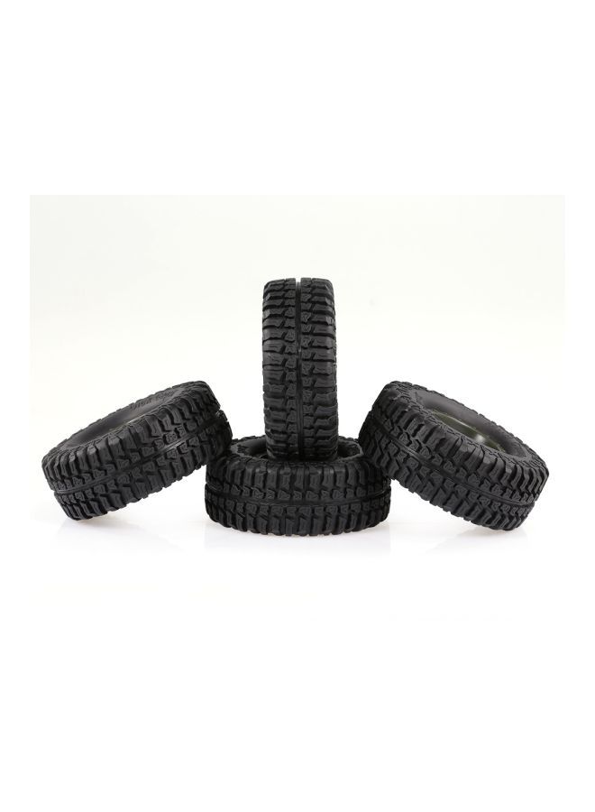 NIBEMINENT 4-Piece Tyre With Wheel For 1/10 RC Car Traxxas HSP Redcat RC4WD 1.9inch - Image 5