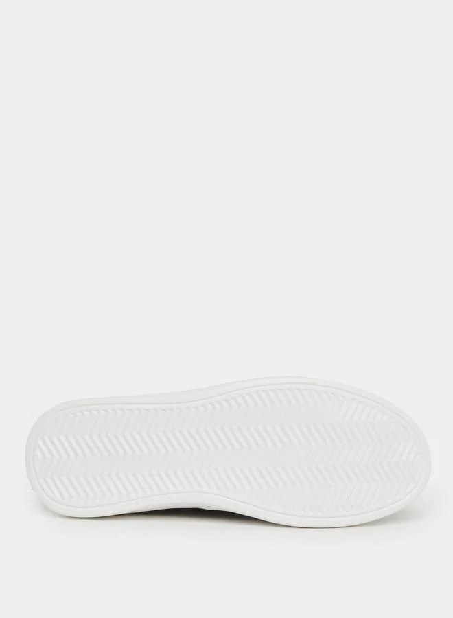 Styli Platform Sole Lace Up Sneakers