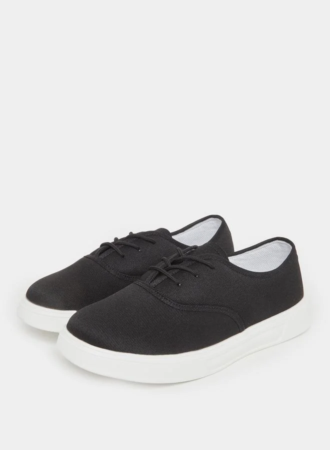 Styli Styli Platform Sole Lace Up Sneakers