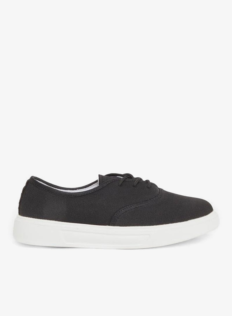 Styli Platform Sole Lace Up Sneakers - Image 1