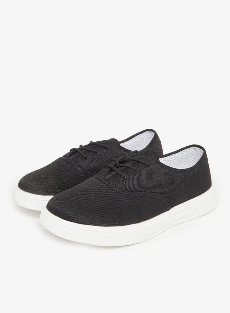 Styli Platform Sole Lace Up Sneakers - Image 2