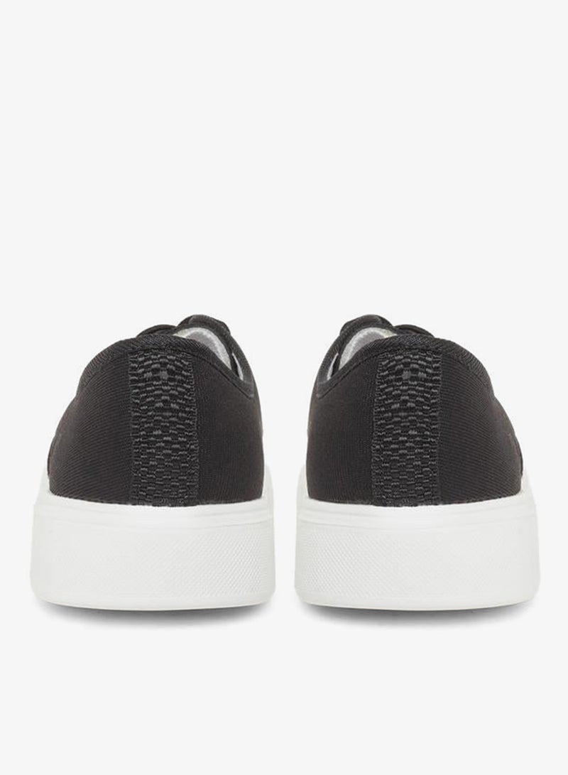 Styli Platform Sole Lace Up Sneakers - Image 4