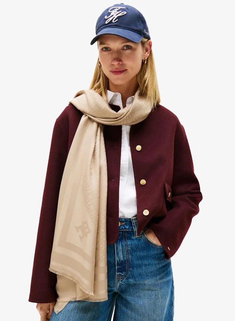 TOMMY HILFIGER Monogram Scarf