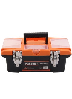 Plastic Tool Box with Steel Lock 13 inch - Durable, Secure Storage, perfect for Both Professional and Home Use, Portable and Reliable. - pzsku/Z1132A6FE3A7C28F7F2B7Z/45/_/1738296015/e9a1a5b7-1334-4e80-ae2c-cbccb31e0503