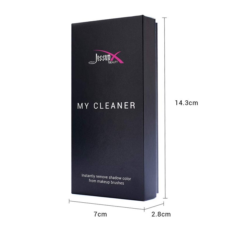 Jessup Makeup Brush Cleaner Dry Makeup Brush Cleaner Sponge Quick Removal Color - Image 5