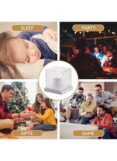 Lemon 16 Colors Wave Night Light, Northern Lights, Aurora, Ocean Wave Ceiling Projector, Midnight Aura Lamp Water Lamp with Remote Control,  for Bedroom/Party/Game Room  - Image 4