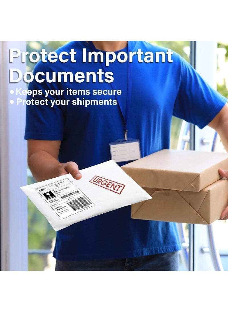 MARKQ [A5] أظرف بيضاء [1500 عبوة]، 10" × 7" أظرف بريد ذاتية الإغلاق للإرسال للمنازل والمكاتب والتجارة الإلكترونية، 100 جرام - Image 4