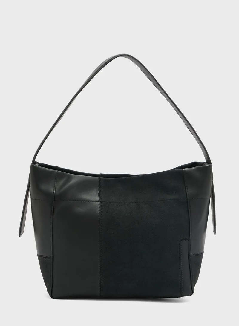 CALVIN KLEIN Texture Block Medium Shopper