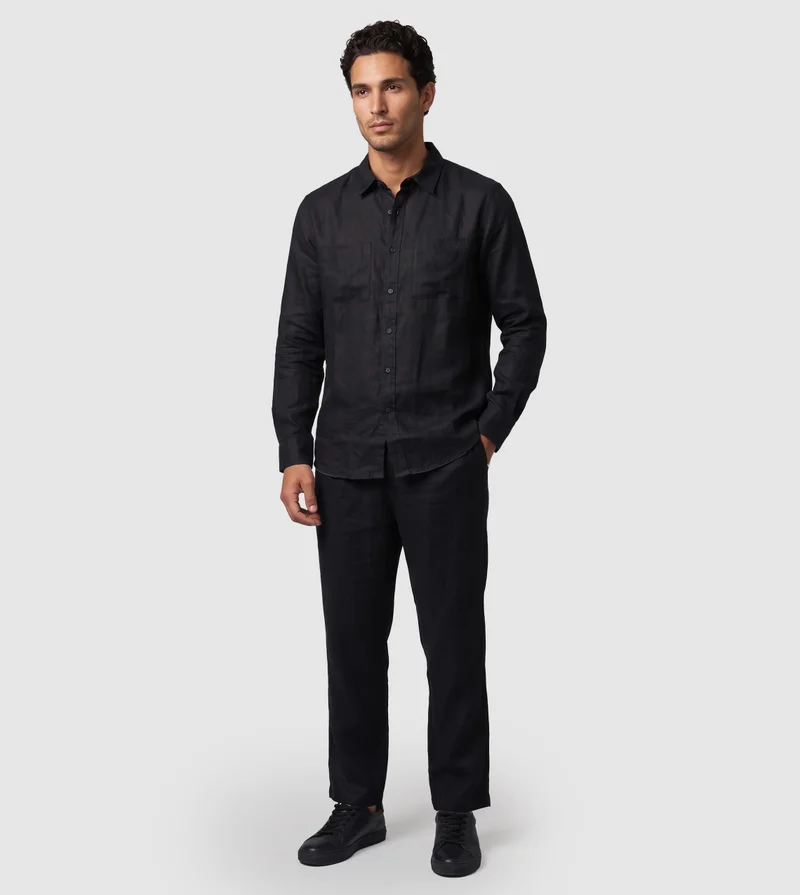 إف5 SHORT SLEEVE SHIRT-BLACK