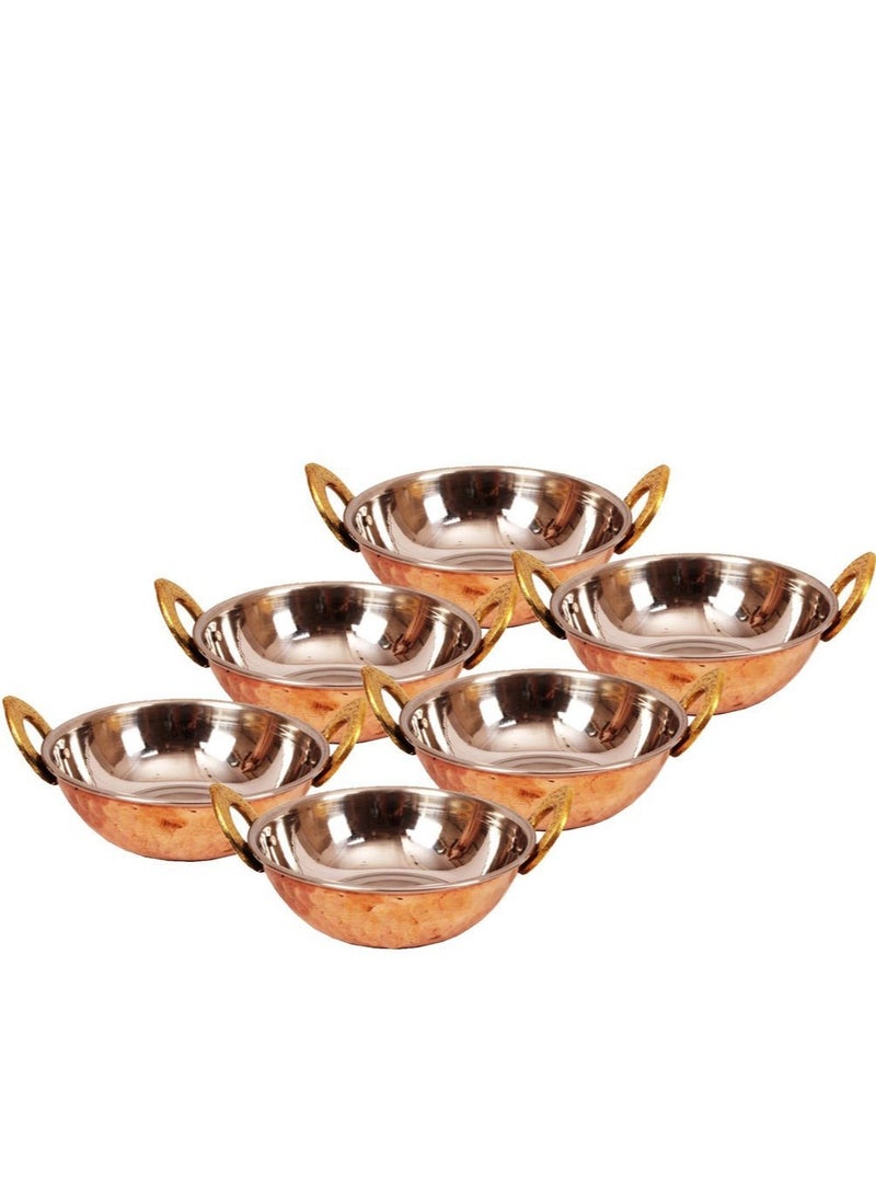 Bin Shihon 6 high quality hammered copper serving bowl Available in several sizes - Image 2