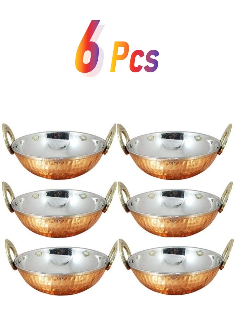 Bin Shihon 6 high quality hammered copper serving bowl Available in several sizes - Image 1