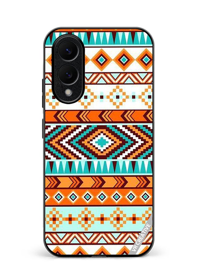 VR CREATIVE Protective Case Cover For Samsung Galaxy S25 Edge Layer Design Multicolour