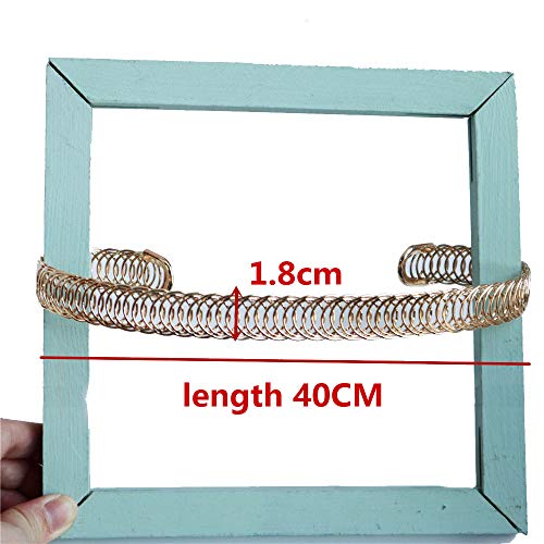 Ailejia Metal Curtain Tiebacks Holdback Drapery Curtain Tiebacks 1 Pair Elastic Strap Drape Buckle Home and Office Window Treatment (Silver) - Image 5