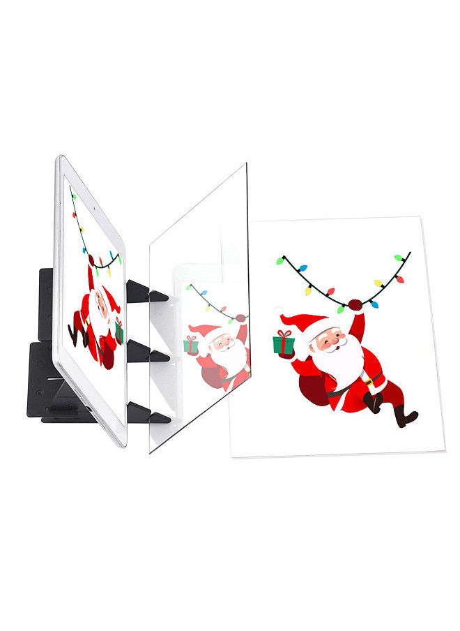 Generic Optical Drawing Tracing Board Portable Sketching Painting Tool Animation Copy Pad No Overlap Shadow Mirror Image Reflection Projector Zero-based Toy for Children Students Adults Artists Beginners  - Image 1