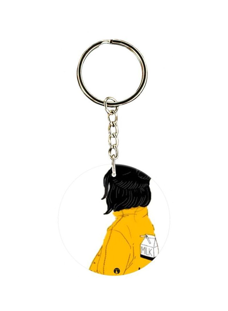 RKN Cartoon Printed Keychain