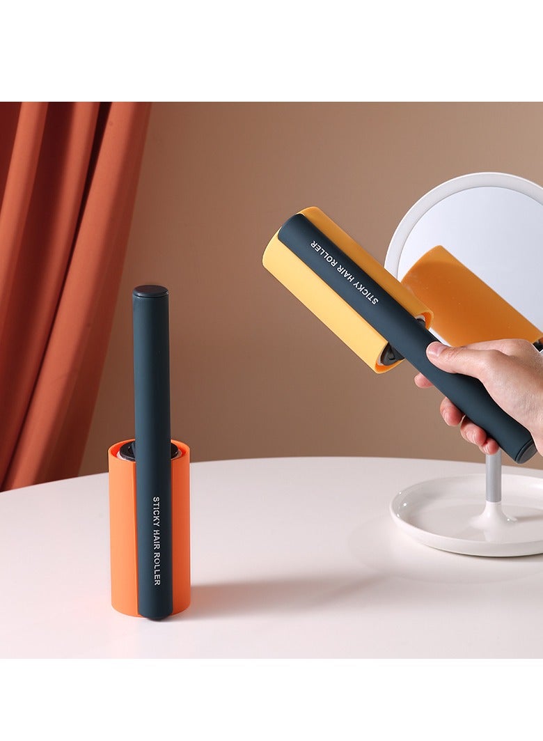 Travel Lint Roller (Replacement Paper 180) Reusable Mini Lint Remover with Cover Small Pocket Lint Roller for Clothes Portable Sticky Roller  - Image 4