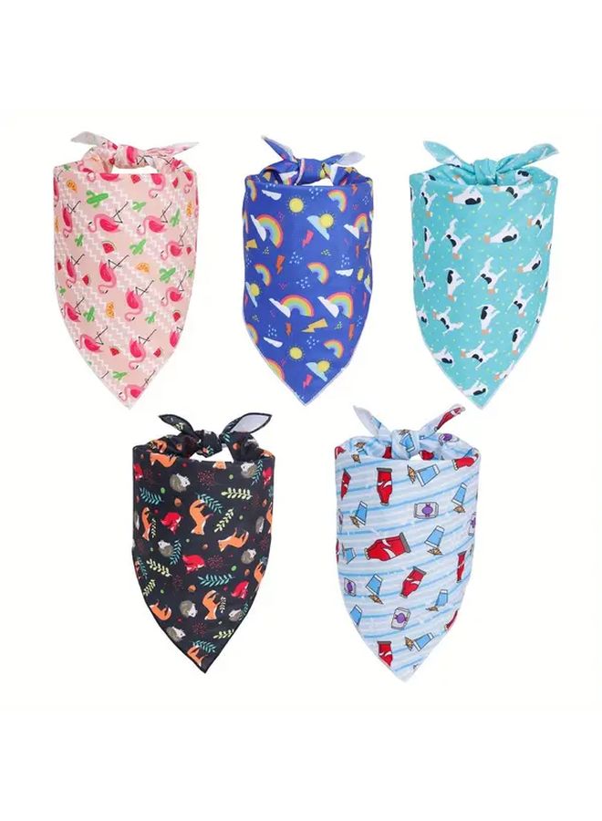 Black Pet Drool Towel Bandana For Small Medium Dogs Cats Easy Clean - Image 5