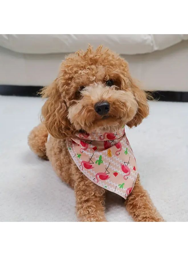 Black Pet Drool Towel Bandana For Small Medium Dogs Cats Easy Clean - Image 1
