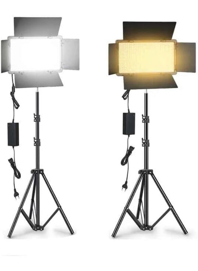 SUNEX PRO LED-600 LED Video Light Panel Kit with Adjustable Brightness & Color Temperature (3200-5600K) - Image 5