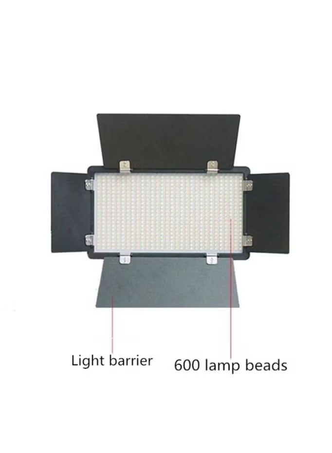 SUNEX PRO LED-600 LED Video Light Panel Kit with Adjustable Brightness & Color Temperature (3200-5600K) - Image 3