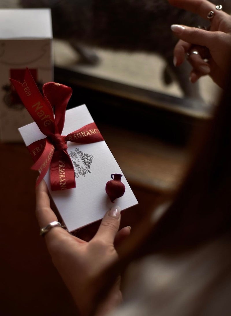 Nafe Home Decoration Reed Diffuser with Bamboo Sticks Gold Collection Bahar Green Bottle Floral Fruity Scent 250 ml - Image 2