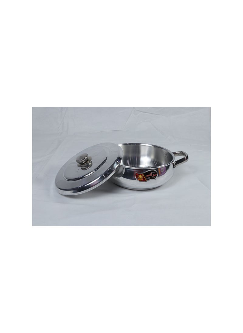 Obour October A set of oven trays with a classic crossing cover, 6 pcs, silver, TSKH023  - Image 2