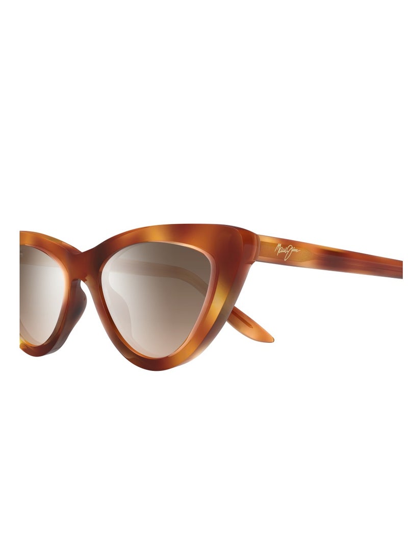 MAUI JIM Maui Jim Lychee 891-10 Women's Polarized Cat-Eye Sunglasses – 52 mm Lens Size  - Image 2