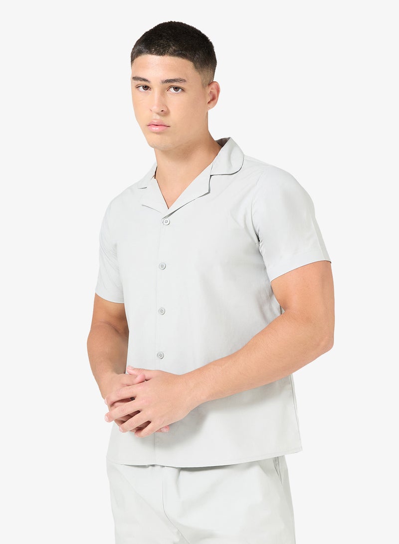 Seventy Five Nightwear Shirt & Shorts Set - Image 3