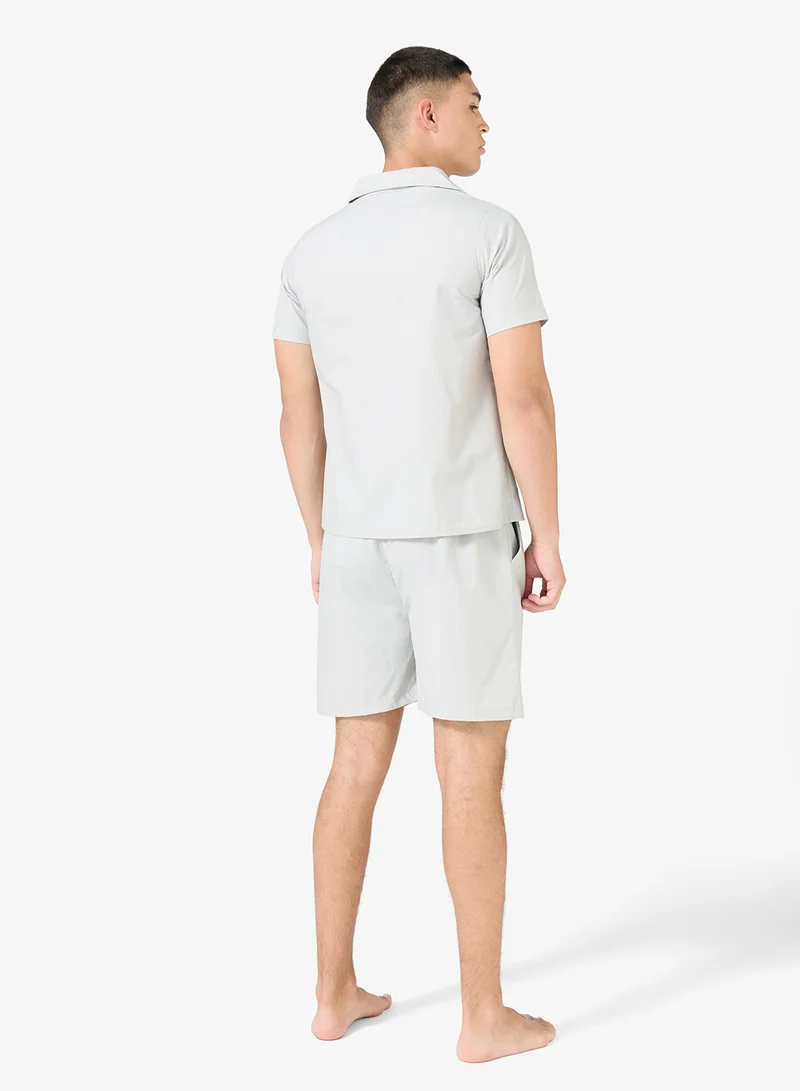 Seventy Five Nightwear Shirt & Shorts Set