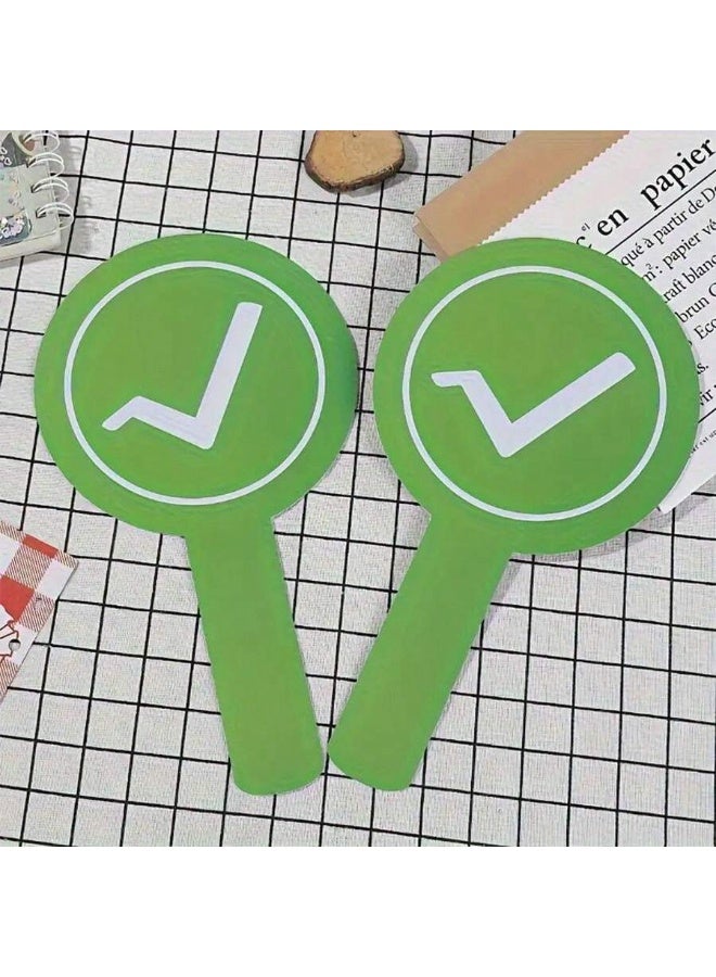 2pcs Classroom Voting Paddles Yes or No Answer Paddle for Teacher Event Games and Kids Activities, True False Sign Boards - Image 5