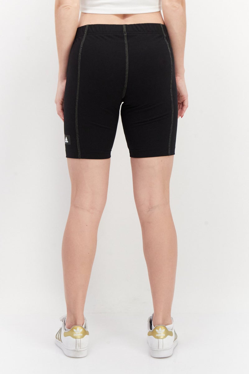 Adidas Women Sportswear Fit SuperHer Cycling  Shorts, Black - Image 2