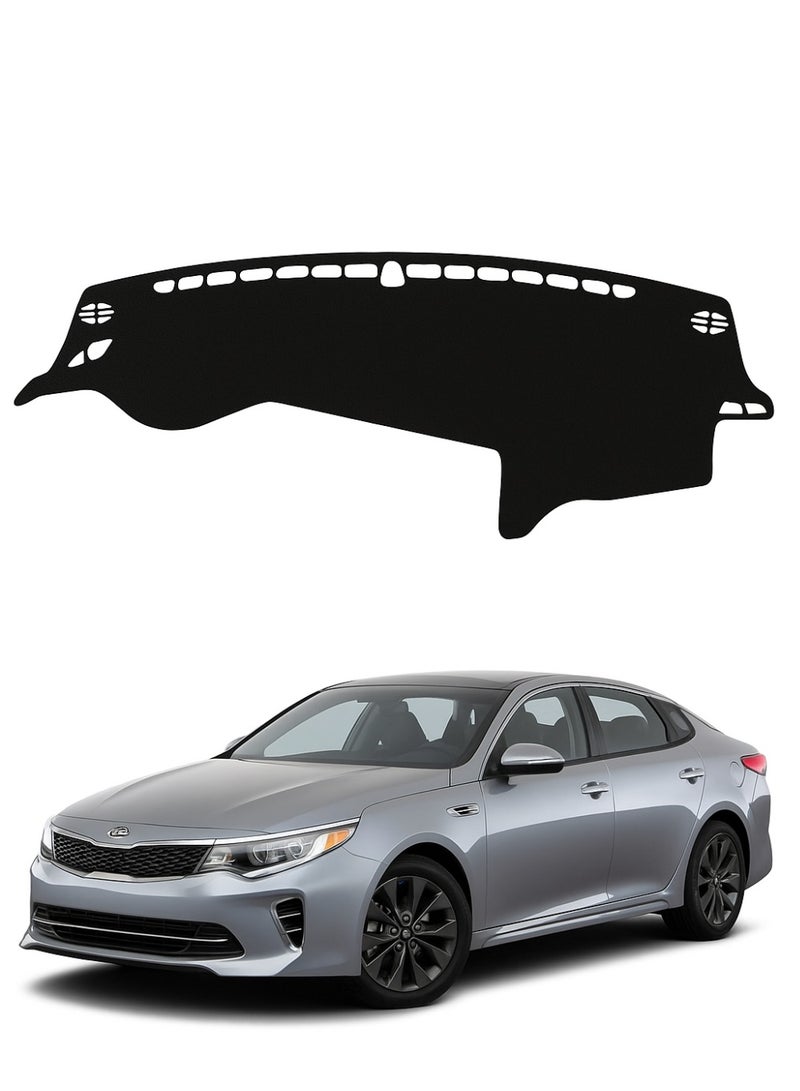KGL BROSISS Car Dashboard Cover Mat Compatible with Kia Optima 2011, 2012, 2013, 2014, 2015 Anti Slip Dashboard Protector Pad mat UV Heat Resistant, Sun Protection, Non-Reflective Aftermarket Interior Accessory - Image 1