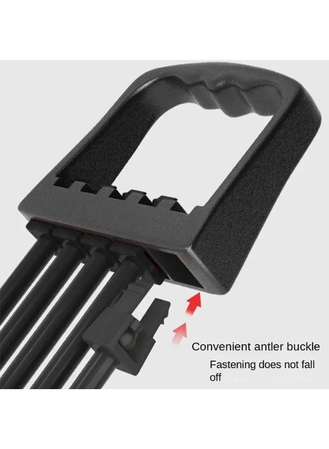 Goolsky 1pc Adult Exercise Resistance Band for Chest, Arm, Leg, Shoulder and Back Muscle Training, Pilates Push-up Fitness Training Set for Full Body Home Gym Workout - Image 3