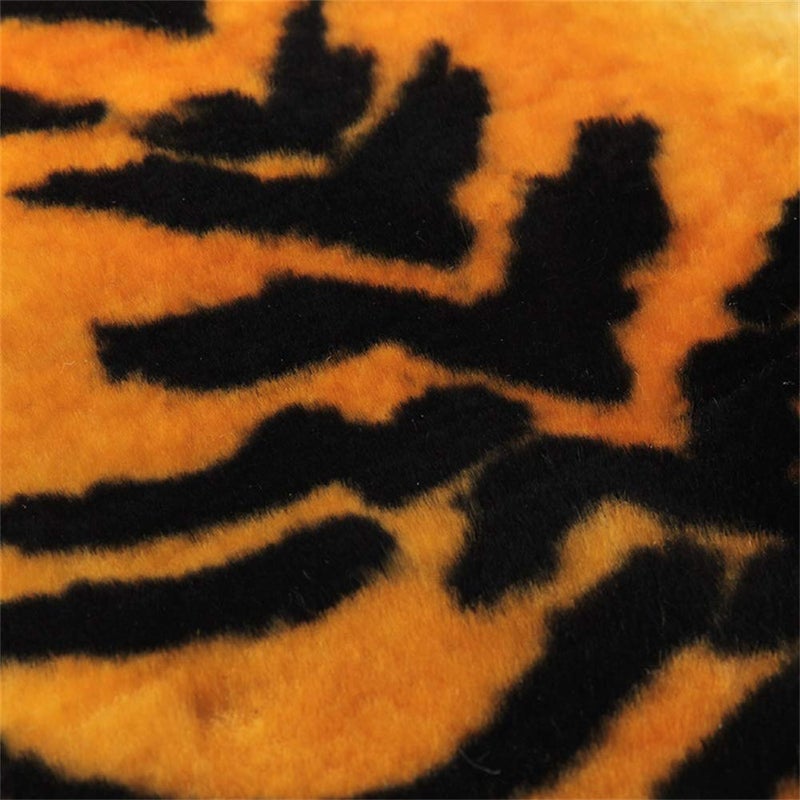 yingda1992 Tiger Area Rug Chic Style Leopard Skin Printed Rugs Australia Sheepskin Carpet Soft Plush Eco-Friendly Fits Perfectly in Living Room/Bed Room or as a Couch Decor One Pelt 1 Pack - Image 3