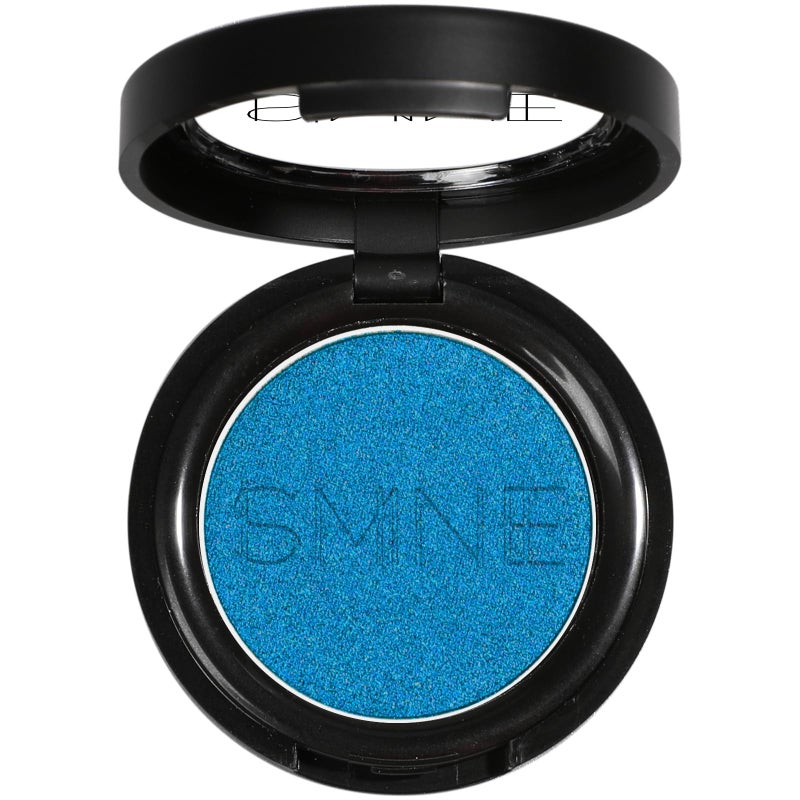 IS'MINE Single Blue Shimmer Eyeshadow Powder Palette High Pigment, Longwear, Intense Color Best Blue Eyeshadow - Image 1