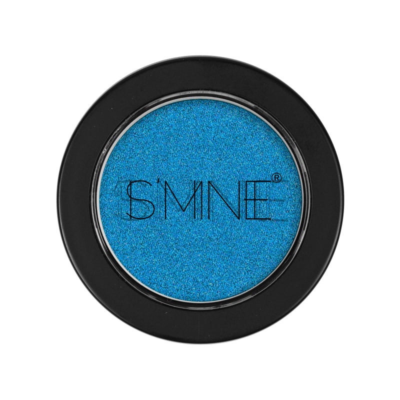 IS'MINE Single Blue Shimmer Eyeshadow Powder Palette High Pigment, Longwear, Intense Color Best Blue Eyeshadow - Image 3