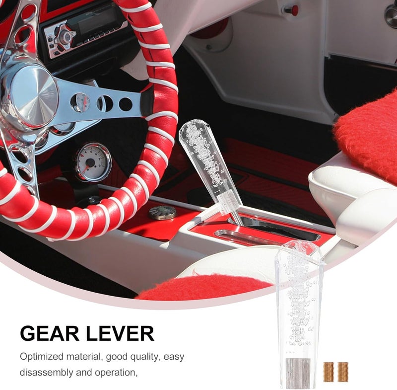 Bubble Shift Knob 15cm Acrylic Shifts Head Auto Interior Accessory for Manual and Automatic Vehicles - Image 2