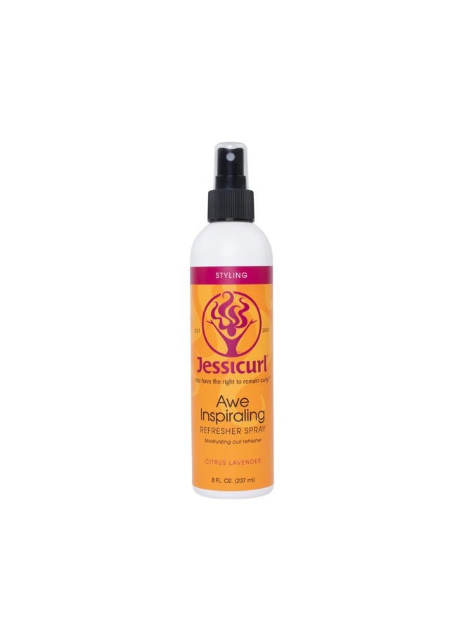 Jessicurl Awe Inspiraling Spray, Citrus Lavender, Midday Curl Refresher - Image 1