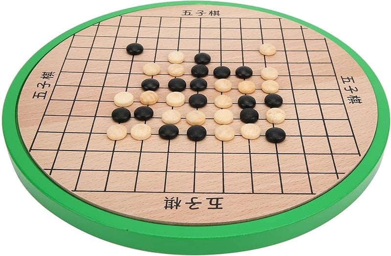 لوح ألعاب تعليمي متعدد الوظائف خشبي 5 في 1 سودوكو، داما، شطرنج طائر - Image 5