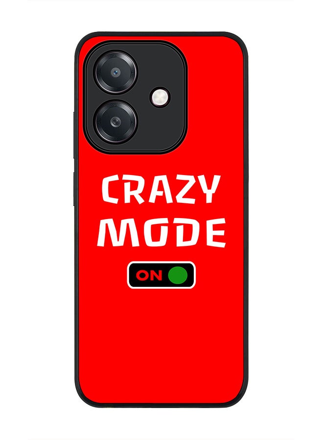 Stylizedd For Oppo A5i Case,Slim fit Camera Protection, Shockproof Thin Phone cover  - Crazy Mode On