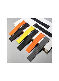 Dado Silicone Magnetic Watch band Compatible with Samsung Galaxy Watch 5 Pro 45mm | 4 Classic 46mm 42mm/Watch4 44mm 40mm Strap, Curved No gap Magnetic closing Soft Band  - Image 4