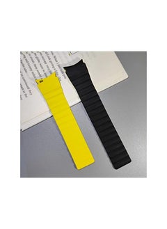 Dado Silicone Magnetic Watch band Compatible with Samsung Galaxy Watch 5 Pro 45mm | 4 Classic 46mm 42mm/Watch4 44mm 40mm Strap, Curved No gap Magnetic closing Soft Band  - Image 2