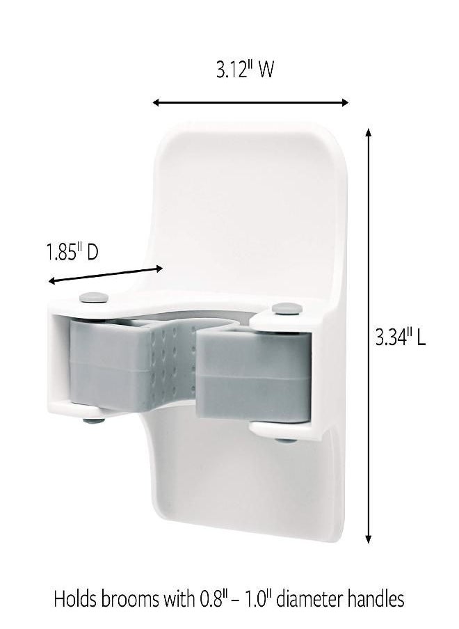 Command Command Broom Gripper, 1-Gripper (17007-HWES), Organize Damage-Free  - Image 1