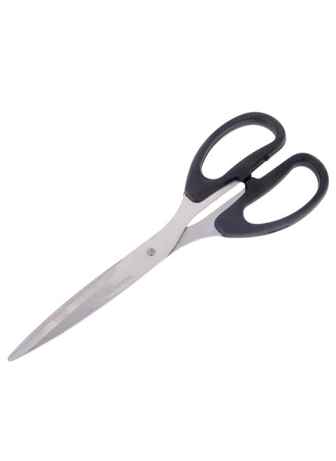 Office Scissors - Multipurpose Stainless Steel Cutting Scissors with Pointed Tips and Ergonomic Handle - Ideal for Paper, Cardboard, Crafting, and School or Office Use