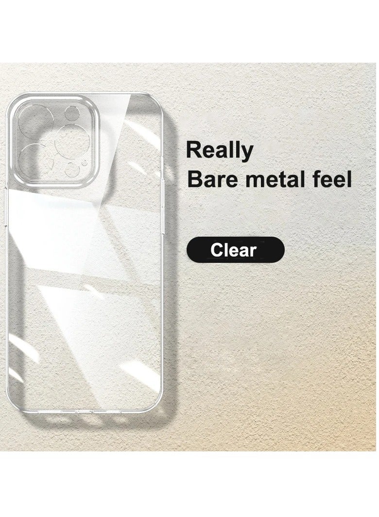 HEXABEX Ultra Thin PC Hard Crystal Clear Case for iPhone 15 Pro Max 6.7"  - Image 1