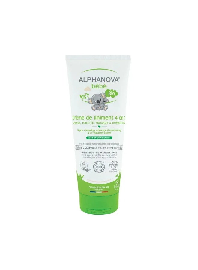 Alphanova Baby Liniment Cream Organic 200ml - Image 1
