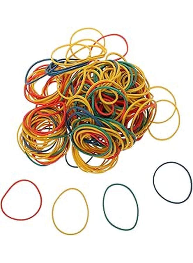 Multi Color Elastic Rubber Bands For Organizing Folders Mail And Paperwork - Image 1