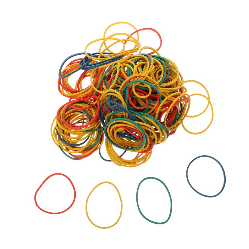 Multi Color Elastic Rubber Bands For Organizing Folders Mail And Paperwork - Image 2