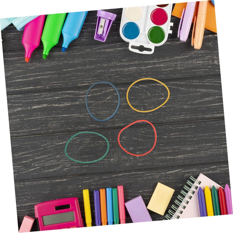 Multi Color Elastic Rubber Bands For Organizing Folders Mail And Paperwork - Image 5
